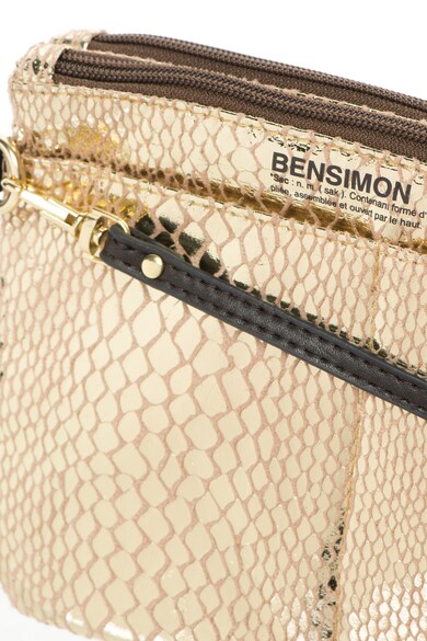 Bensimon Geanta crossbody cu model crocodil Femei