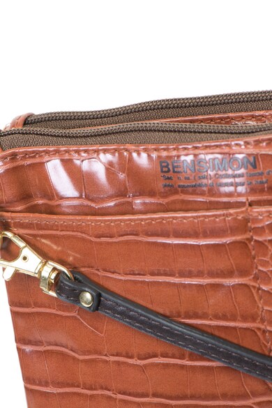 Bensimon Geanta crossbody cu model crocodil Femei