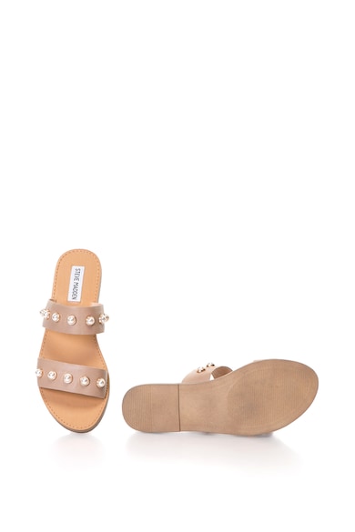 Steve Madden Papuci de piele decorati cu perle sintetice Femei