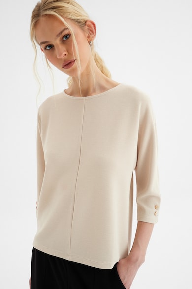 Pulover regular fit uni, Crem Top Secret - Crem