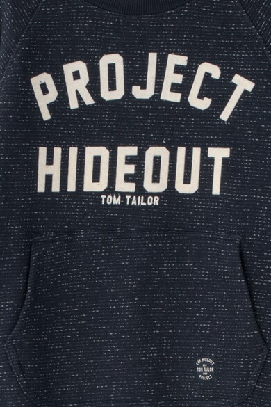 Tom Tailor Kids Szűkített, szövegmintás pulóver Fiú