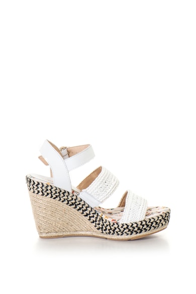 Lumberjack Sandale wedge cu aspect impletit Marisol Femei