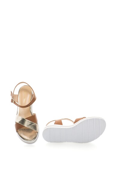 Zee Lane Sandale wedge de piele Femei