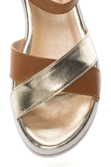 Zee Lane Sandale wedge de piele Femei