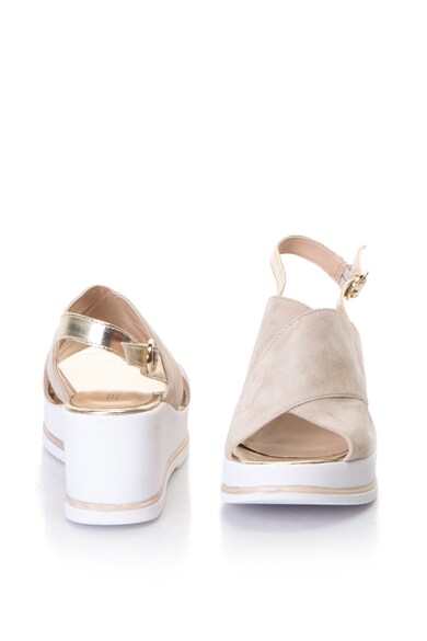 Zee Lane Sandale slingback de piele intoarsa cu plaforma wedge Femei