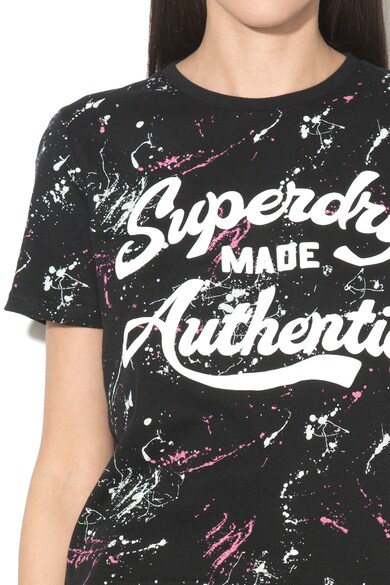 SUPERDRY SUPERDY, Тениска Made Authentic с фигурална щампа Жени