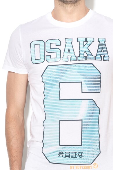 SUPERDRY Tricou cu text Osaka Barbati