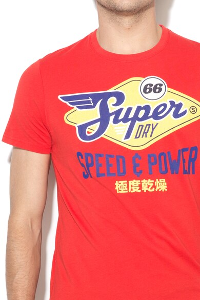 SUPERDRY Олекотена тениска REWORKED с щампа Мъже