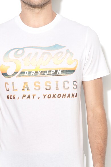 SUPERDRY Tricou usor cu imprimeu text Classic Barbati