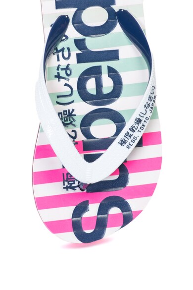 SUPERDRY Papuci flip-flop usori cu model Femei