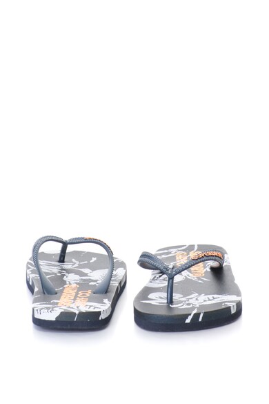 SUPERDRY Papuci flip-flop cu imprimeu vegetal Barbati