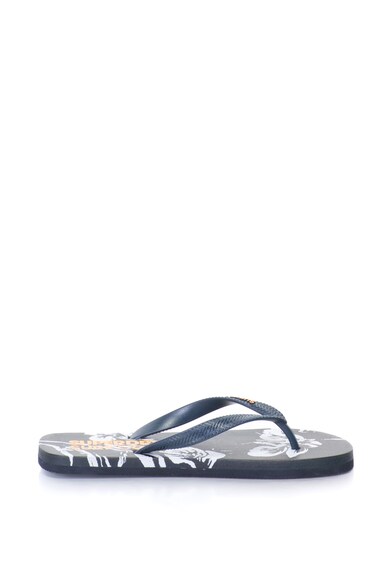 SUPERDRY Papuci flip-flop cu imprimeu vegetal Barbati