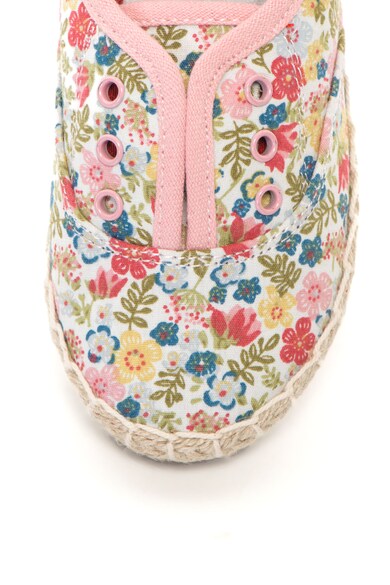 United Colors of Benetton Espadrile slip-on cu imprimeu floral Baieti