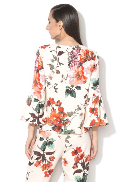 United Colors of Benetton Bluza lejera cu model floral Femei