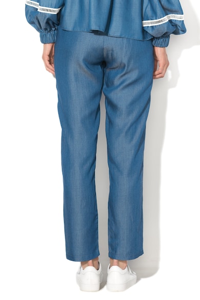NISSA Спортен панталон от шамбре със скосени джобове Жени