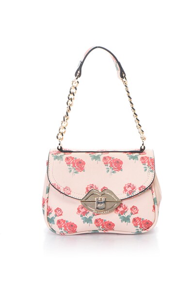 Fornarina Geanta crossbody de piele sintetica cu model floral Iris Femei