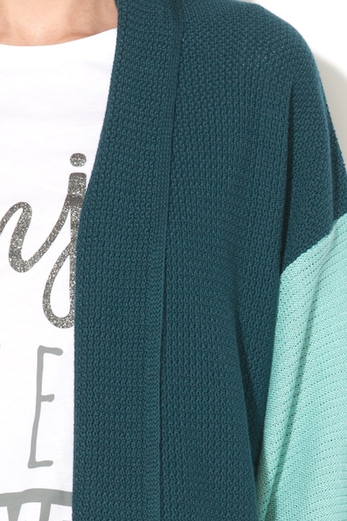 Undercolors of Benetton Cardigan de casa, fara inchidere si cu design colorblock Femei