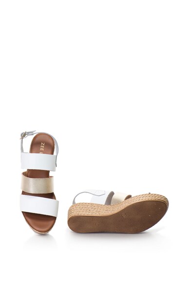 Zee Lane Sandale slingback de piele cu talpa wedge Alice Femei