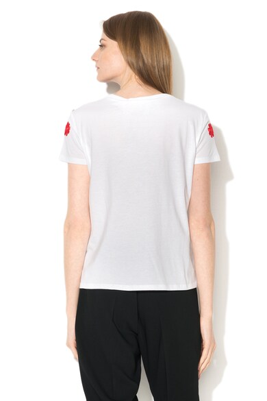 Sportmax Code Tricou cu flori brodate MARCO Femei