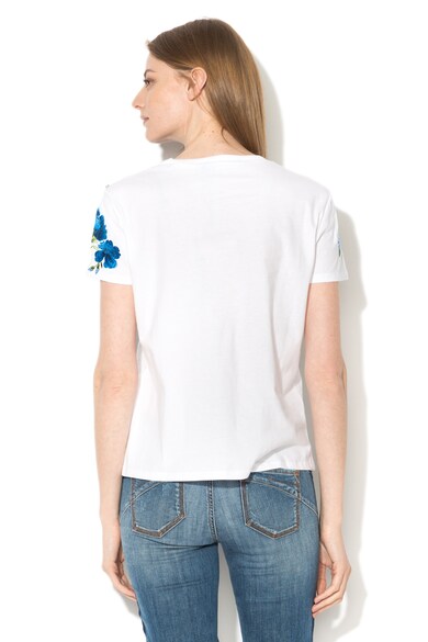 Sportmax Code MARCO póló hímzett virágokkal női