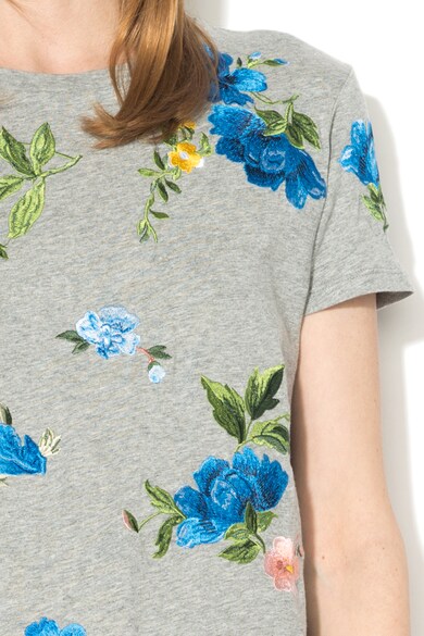 Sportmax Code MARCO póló hímzett virágokkal női