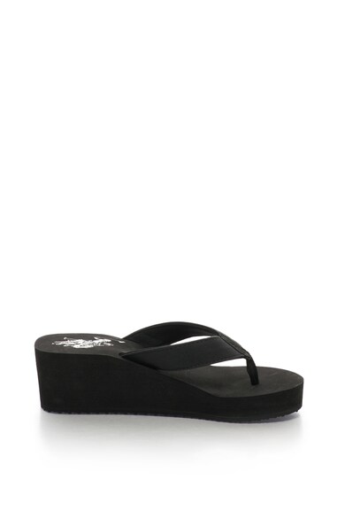 U.S. Polo Assn. Papuci flip-flop cu talpa wedge Tansy Femei