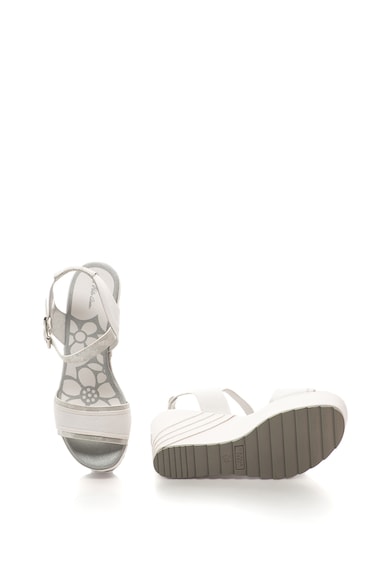 U.S. Polo Assn. U.S. Polo Assn, Sandale wedge cu insertii stralucitoare Tilda Femei