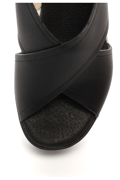 U.S. Polo Assn. Sandale wedge cu talpa in dungi Theba Rock Femei