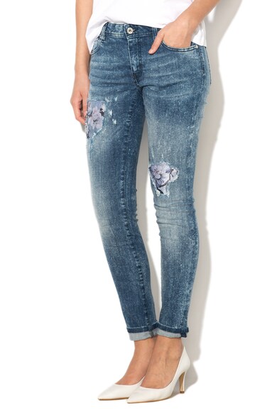 JUST CAVALLI Blugi skinny cu aplicatii decorative Femei