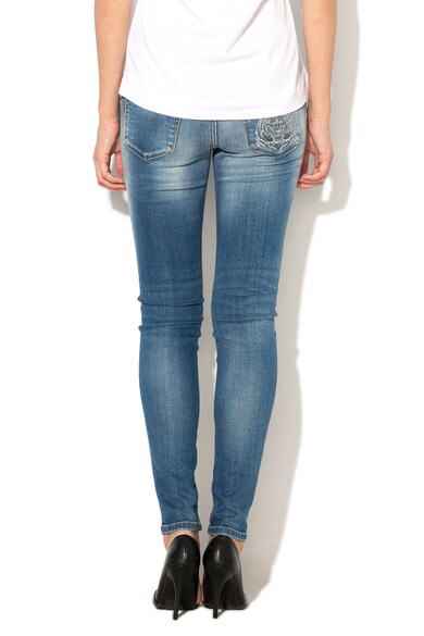 JUST CAVALLI Blugi skinny cu aspect decolorat Femei