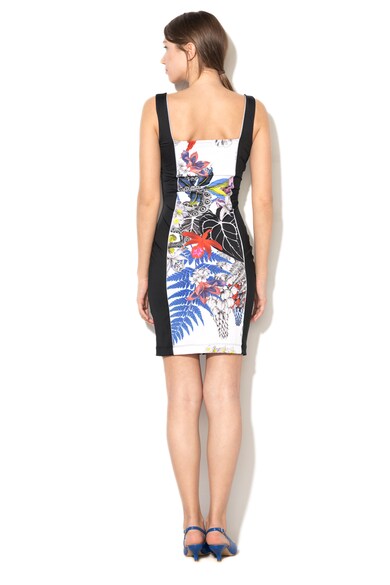 JUST CAVALLI Rochie cambrata cu model floral Femei