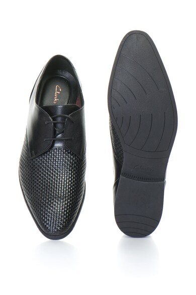 Clarks Кожени обувки BAMPTON WEAVE със сплетен дизайн Мъже