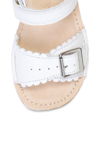 Clarks Sandale de piele cu velcro IVY BLOSSOM Baieti