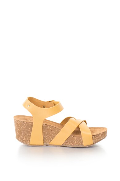 Zee Lane Sandale de piele cu talpa wedge Ilenia Femei