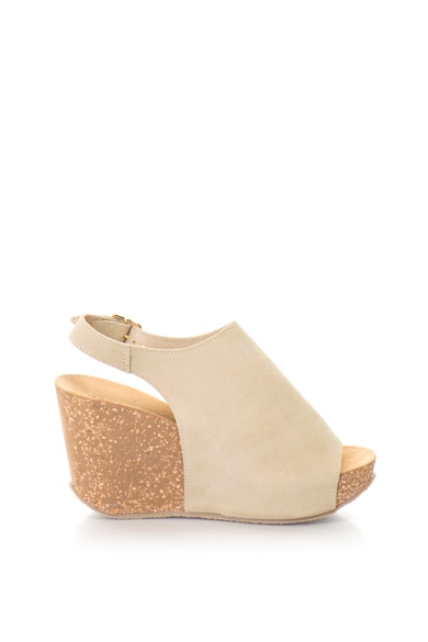 Zee Lane Sandale slingback de piele intoarsa cu talpa wedge Iole Femei