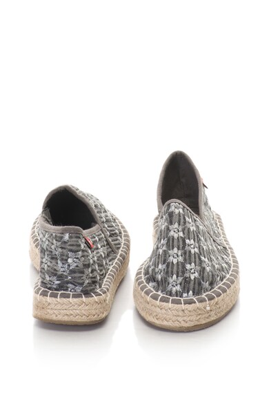 Big Star Pantofi slip-on tip espadrile cu broderii florale Femei