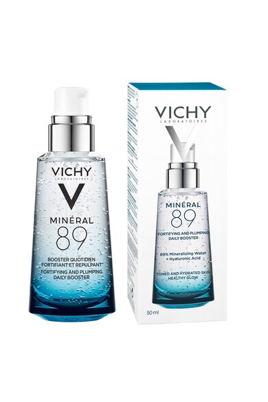 Vichy Гел за лице  Mineral 89 с хидратиращ, укрепващ и презареждащ ефект, Хиалуронова киселина, 50 мл Жени