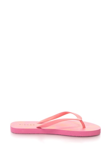 Pieces Papuci flip-flop cu model tropical Vera Femei