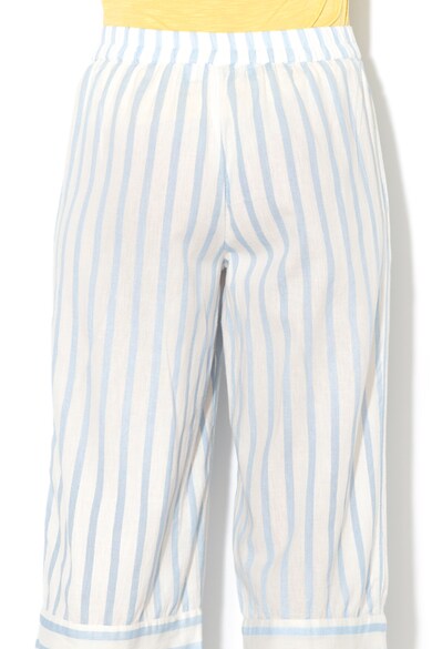 Vero Moda Pantaloni culotte in dungi cu slituri laterale Sunny Femei