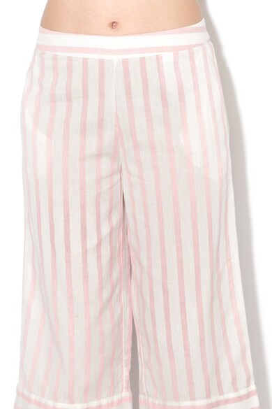 Vero Moda Pantaloni culotte in dungi cu slituri laterale Sunny Femei