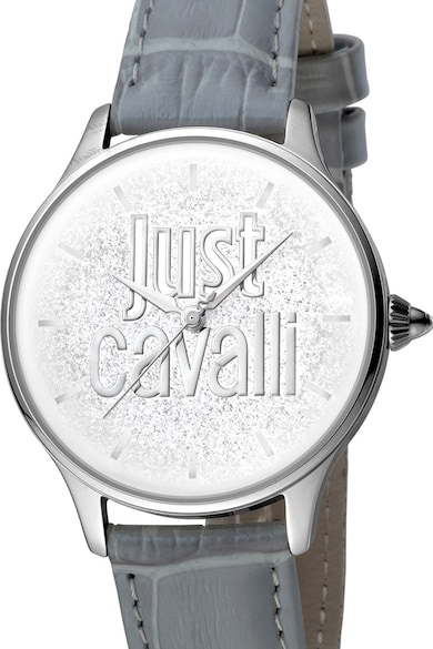 JUST CAVALLI Ceas cu o curea de piele cu model crocodil Femei