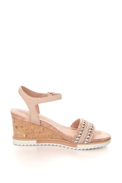 Tamaris Sandale wedge de piele Femei