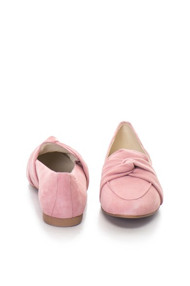 Vagabond Shoemakers Pantofi loafer de piele intoarsa cu design rasucit Eliza Femei