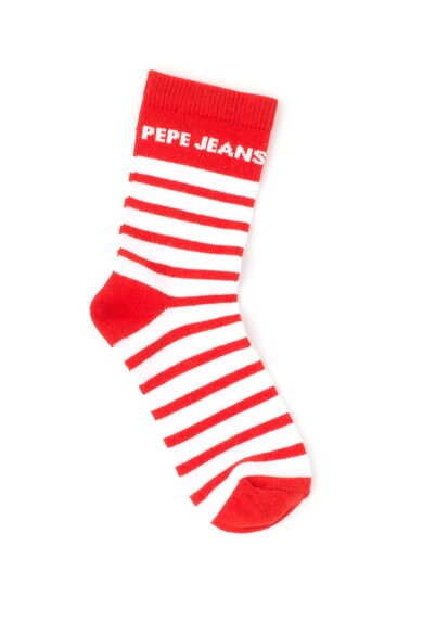 Pepe Jeans London Комплект раирани чорапи - 2 чифта Момичета