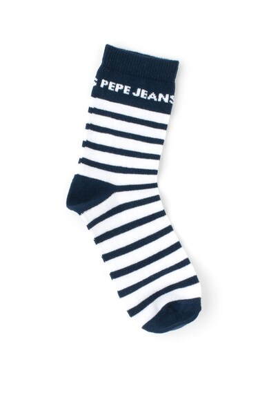 Pepe Jeans London Set de sosete cu model in dungi - 2 perechi Baieti