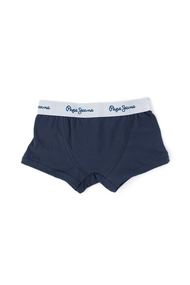 Pepe Jeans London Set de boxeri cu banda elastica in talie - 2 perechi Baieti