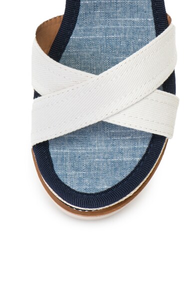 Yamamay Sandale wedge cu garnituri de denim Elodie Femei