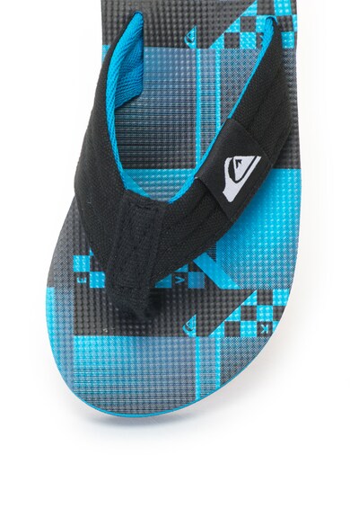 QUIKSILVER Papuci flip-flop cu imprimeu logo Baieti