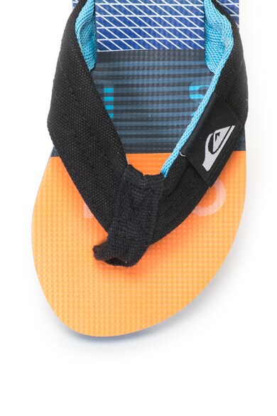 QUIKSILVER Papuci flip-flop cu imprimeu logo Baieti