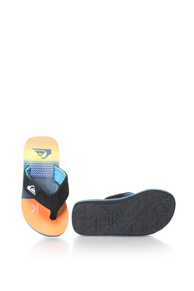 QUIKSILVER Papuci flip-flop cu imprimeu logo Baieti